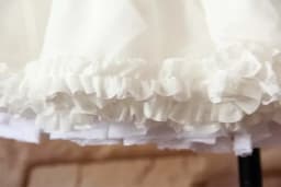 Sweet A-line Petticoat White Soft Five Layer Lolita Petticoat Hoopless Ruffle Short Tutu Skirt