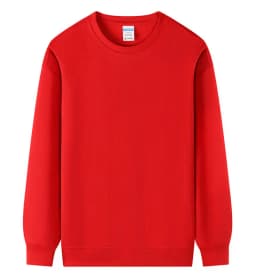 Customized Print Men Women Round-Neck Sweatshirt Loose Solid Color Classic Pullover Spring Autumn Fashion Personality Streetwear