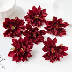20PC Artificial Flowers Silk Gerbera Stamen New Year's Eve Decorations Home Wedding Garden Rose Arch Christmas Garland Brooch