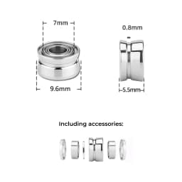 Gomexus Line Roller For Shimano Stella Twin Power Stradic Vanford Vanquish Soare Exsence Spinning Fishing Smooth Accessory