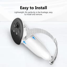 For Meta Quest 3 Adjustable Anti-release Handle Strap Anti-slip Grip Sleeve Protective Cover For Oculus Quest 3S VR Accessories