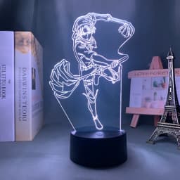 Anime Light Attack on Titan 4 Eren Yeager Figure for Bedroom Decor Night Light Kids Birthday Gift Shingeki No Kyojin 3d Lamp AOT