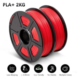 SUNLU 2KG 3D PLA/PETG/PLA PLUS/Clear Filament 1.75mm 2Roll 1KG 3D Printer Neatly Wound Filament for 3D Printer & 3D Pen