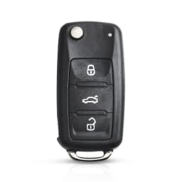 KEYYOU For VW polo passat b5 Tiguan Golf for VW for Volkswagen Seat Skoda 2/3 buttons Car key 5K0837202AD Key Flip key Shell