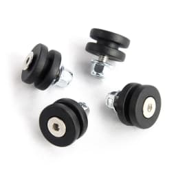 4Pcs Universal Motorcycle Tailbox Buckle Rear Luggage Bushing Trunk Bracket Quick Release Spacers Accessories