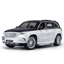 1/24 Maybach GLS-Class GLS600 SUV Alloy Car Model Diecasts Metal Toy Luxy Car Model Collection Sound Light Simulation Kids Gifts