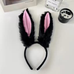 Oversized Rabbit Ears Headband Plush Beast Ears Hair Accessories Rabbit Girl Dress Up Headband Cute Headgear