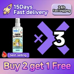 Refinish Plastics Spray - Restore Color & Remove Yellowing - Smooth Finish for Yellow-Stained Plastic