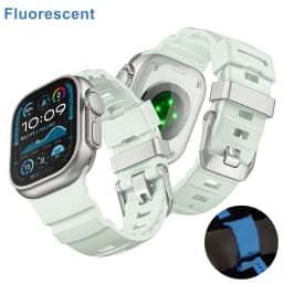 Silicone Strap for Apple Watch Ultra 4 3 2 49mm Series 12-11-10 46mm 9 8 7 45mm Sport Band Bracelet Iwatch 6 SE 5 4 44mm 42mm