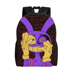 Jax Cartoon Digitals Circus Thermal Backpack Student Unisex Polyester University Backpacks Big Elegant School Bags Rucksack