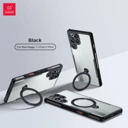 Xundd Magnetic Holder Case for Nubia Red Magic 11 Pro Plus 11 Air /9 10 Pro Plus, Airbag Anti-Fall Protection, Camera Protect