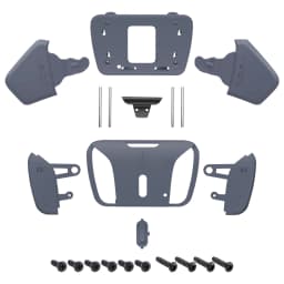 eXtremeRate Replacement Redesigned K1 K2 K3 K4 Back Buttons Housing Shell for ps5 Controller, RISE4 Remap Kit - 19 colors