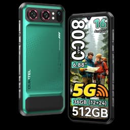 [Shipping From Poland] OUKITEL WP68 Air 5G Rugged Smartphone 36GB(12+24) RAM 512GB ROM 8000mAh Battery 45W Fast Charging 6.88" 120Hz Display Dimensity 7025 Android 16.0 64MP Camera NFC