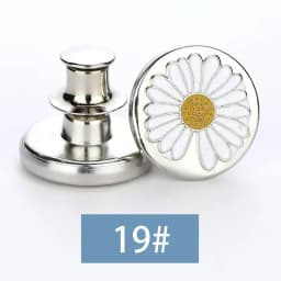5/10/20Pcs Button Pins for Loose Jeans No Sew Instant Replacement Snap Tack Pant Button Adjustable Metal Pants Button Tightener