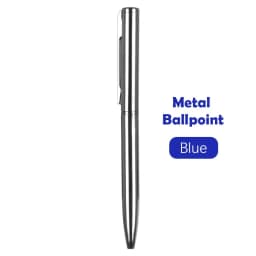 1 PC Mini Portable Waterborne Metal Ballpoint Pen Multiple Color Refills Signature Pen Advertising Pen Office School Supplies