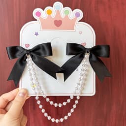 1 Piece Pearl Bow Hair Accessory – Hair Clip, Hairpin, and Chain, Suitable for Women with Thick or Thin Hair The Perfect Gift for Women