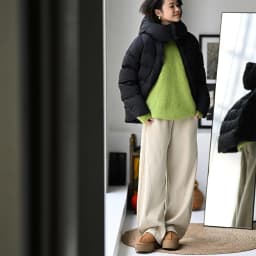 MICOCO K2221C Korean version of casual simple and fluffy loose all-in-one slim elastic high waist banana sweatpants