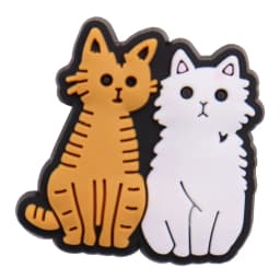 New Arrival 1pcs Cute Cartoon Cat Paw Doughnut PVC Shoe Charms Sandals Decoration Ornaments Accessories Kid Party Xmas Gift