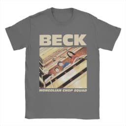 BECK Mongolian Chop Squad T Shirts for Men Cotton Fun T-Shirt Crewneck  Tee Shirt Short Sleeve Clothes Birthday Present