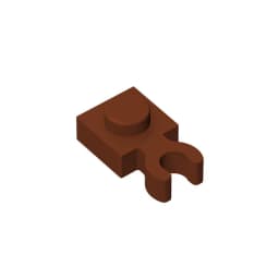 Gobrick] GDS-814 PLATE 1X1 W. HOLDER compatible with lego 4085 60897 children's toys Assembles Building Blocks Technical