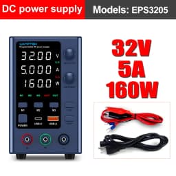 Wanptek 30V 5A 10A 60V 5A 120V 3A Lab DC Power Supply Adjustable Digit Display Memory Function Power Supplies Voltage Regulator