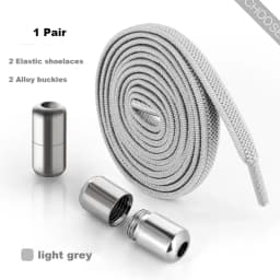Elastic Laces Sneakers Alloy Lock No Tie Shoe Laces Flat Shoelaces for SneakersTies Kids Adult Quick Lace for Shoes Rubber Bands
