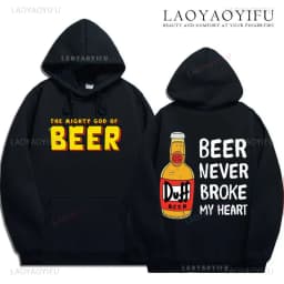 Duff Beer Hoodie Funny The Simpsons Duff Classic Beer Graphic New in Hoodies & Sweatshirts Pullover Sweatshirts Men Women Tops