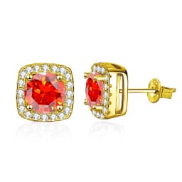 Pass Diamond Tester Pen Moissanite And Zircon Stud Earrings For Women 100% Real 925 Sterling Silver GRA Certificates D VVS1
