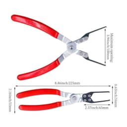 Stainless Steel Relay Extraction Pliers With Fuse Extractor Tool For Removing Electrical Relays Battery Terminal Wiper Remover