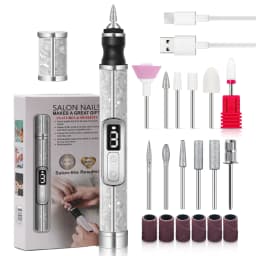 Professional Electric Nail Polishing Machine Nail Drill Multiple Gears Low Noise Nails Sander File Set For Manicure Salon Tools