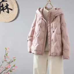 Schinteon Women Light 90% White Duck Down Jacket Casual Loose Autumn Winter Outwear with Hood Korean Style Coat 2026 New