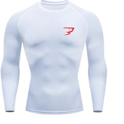 New Men's Short Sleeved T-shirt Compressed Quick Drying Breathable Training Tees Fitness Jujitsu Rashguard Top Gym Sport Shirts