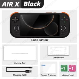 MANGMI AIR X Handheld Game Console Qualcomm Snapdragon 662 5.5'' Touch screen Android 14 15W Fast Charging RGB WIFI 5 5000mAh