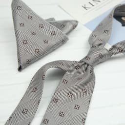 2pcs Neck Ties Set New Arrival Wine Red Striped Neckties Formal Business Khaki Dots Floral Pocket Square Wedding Shirt Cravat