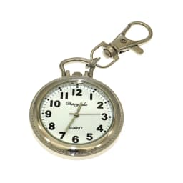 Big Number Luminous Dial Pocket Watch With Roman Label Necklace Pendant Quartz Clock Gift Men and Women