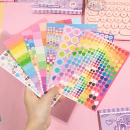 Mr. Paper 20 Sheets Colorful Paradise Deco Sticker Book For DIY Journal Collage Scrapbook Diary Album Calendar Journal Decor
