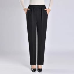 Extra Large Size Women Trousers New Elastic High Waist Autumn Casual Pants Middle-aged Female Straight Pants Winter Fleece Pants