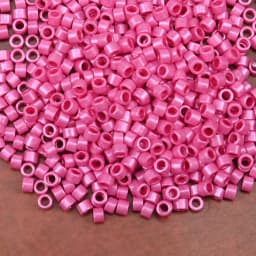 2.5mm Pearl Colour Antique Small Craft Beads Mini Glass Cylindrical Beads for Making Bracelet and Necklace
