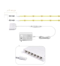 Smart TUYA COB LED Strip Light 1-6PCS Set Group Lighting Support Alexa Echo Plus Google Assistant APP Voice Control For Cabinet