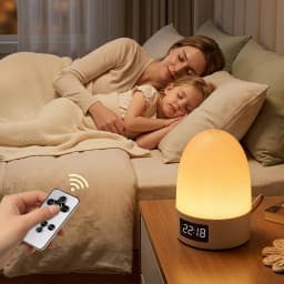 Touch Night Light Rechargeable 3 Color Wireless Baby's Room Bedside Lamp USB LED Night Light Ambient Soft Light For Kids Gift