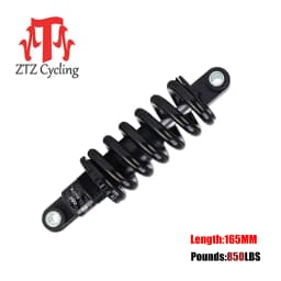 KS-260 Spring Shock Absorber Rear Shocks 125/150/165/190mm 350/550/650/850/1500LBS for Downhill CX MTB Electric Scooter Bicycle