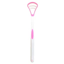1PCS Silicone Tongue Scraper With Ergonomic Handle Double-sided Fresher Breath Tongue Cleaning Brush Oral Hygiene Tool Wholesale