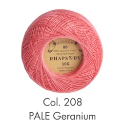 Rhapsody Premium Size 80 Cotton Crochet Thread 100% Egyptian Mercerized Singed 13 Colors 10G Tatting Needlepoint Bobbin Lace