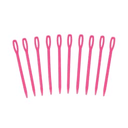 10pcs/lot Colorful Plastic Sewing Needles 5 7 9 15cm Size Colourful Large Eye Crochet Needle DIY Embroidery Jewelry Tools
