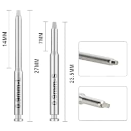 Dentist Manual Control Surgical Tools Torque Wrench Handpiece Ratchet Latch Head Screw Parts AI-TC-kit/AI-TC-Screws/Only Tips