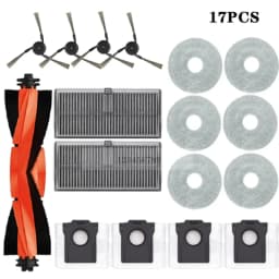 Dreame X40 Ultra / X40 Pro Robot Vacuum Spare Parts Main Side Brushes Mop Cloths HEPA Filters Dust Bags Accessories