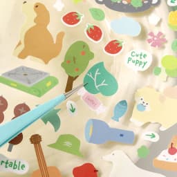 1 pc Pocket Life Diary Series Kawaii Cartoon Die Cut Sticker DIY Scrapbook Decor Journal Supplies Aesthetic Stationery