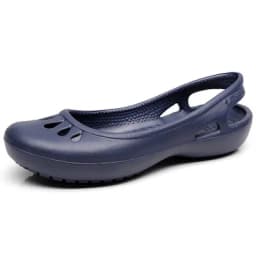 Summer Lightweight Non-Slip Hole Shoe Women's Flat Sandals Nurse Shoes Casual Jelly Beach Shoes Female Waterproof Flip Flops