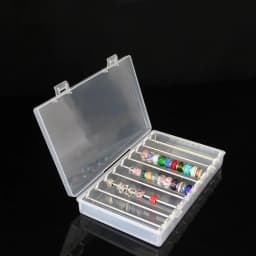 Acrylic Box Charm Beads Bracelet Ring Holder Jewellery Organizer Jewelry Tray Diy Finding Display Stand Storage Case Rack