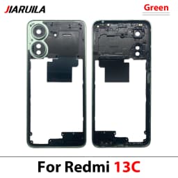 NEW Middle Frame Mid Housing Bezel Replacement parts For Xiaomi Redmi 13 13C 14C A5 Middle Frame